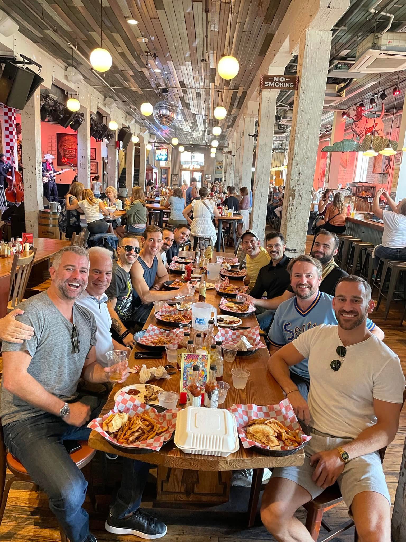 A Little Local Flavor tour group at Acme Nashville